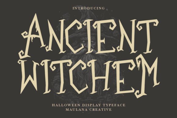 Ancient Witchem: A Spooky Display Font Guide
