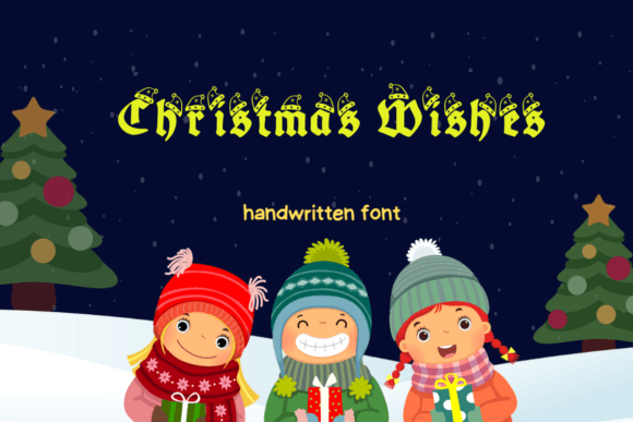 Christmas Wishes: Festive Font for Holiday Designs