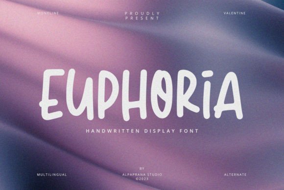 Euphoria: Elevating Design with Romantic Handwritten Elegance
