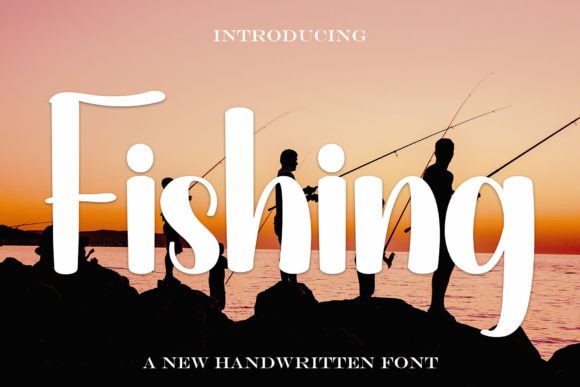 Fishing Font: Elevating Design with Timeless Handwritten Calligraphy