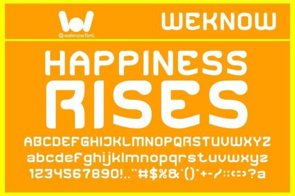 Happiness Rises: A Strategic Guide to Using Fancy Display Fonts in Modern Branding