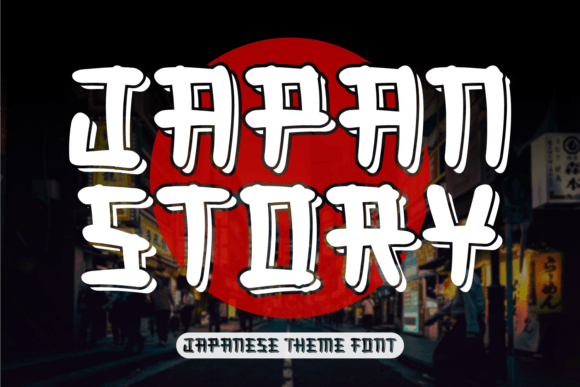 Japan Story: Elegant Japanese Font Design