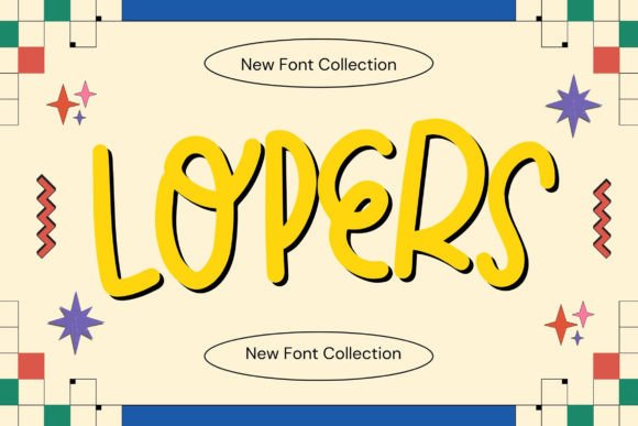 Lopers: Bold Display Font for Impact