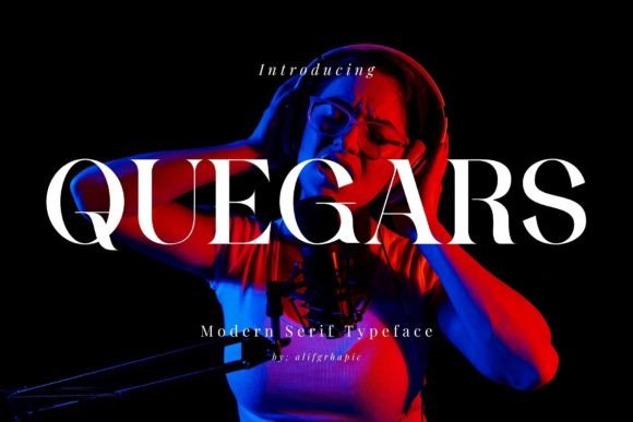 Quegars: Modern Serif for Elegant Design