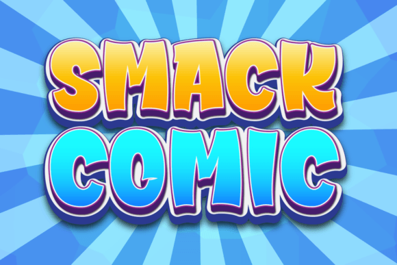 Smack Comic: Injecting Joy and Personality into Modern Typography