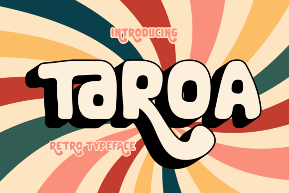 Taroa: Mastering the Art of Retro Display Typography
